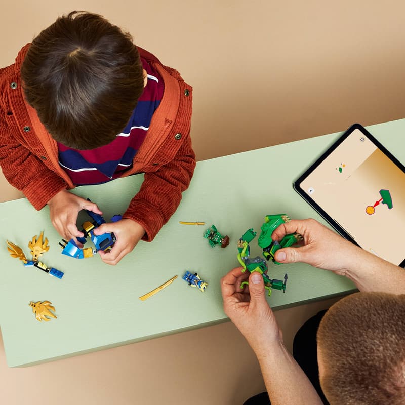 Lego 71853 Jays Dragon Mech Fight