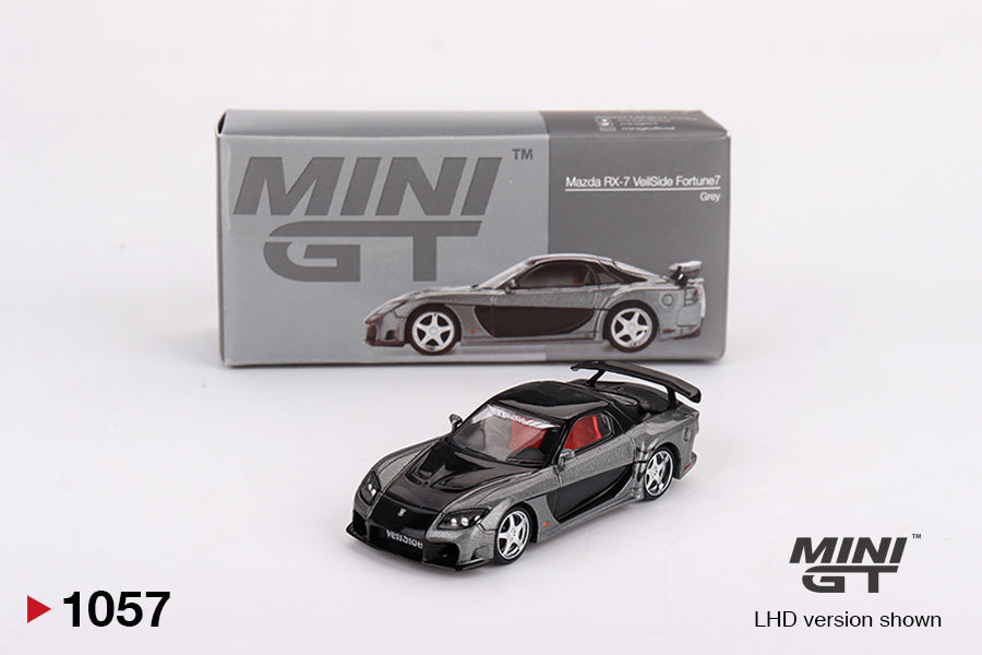 Mini GT Mazda RX-7 VeilSide Fortune Grey 1:64 Scale
