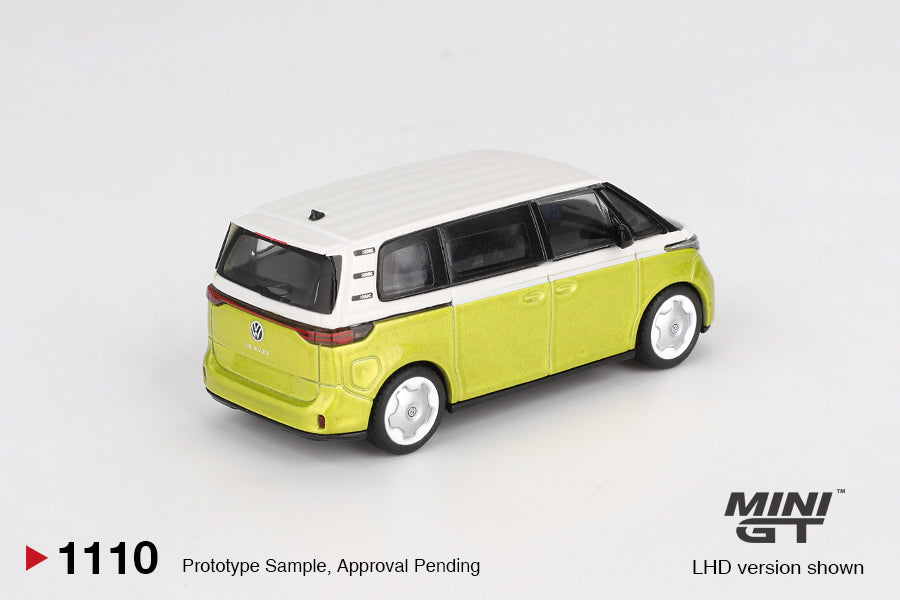 Mini GT Volkswagen ID.Buzz Candy White/ Pomelo Yellow 1:64 Die cast