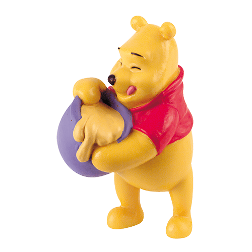 Bullyland - Winnie the Pooh  Figure with Honey Pot