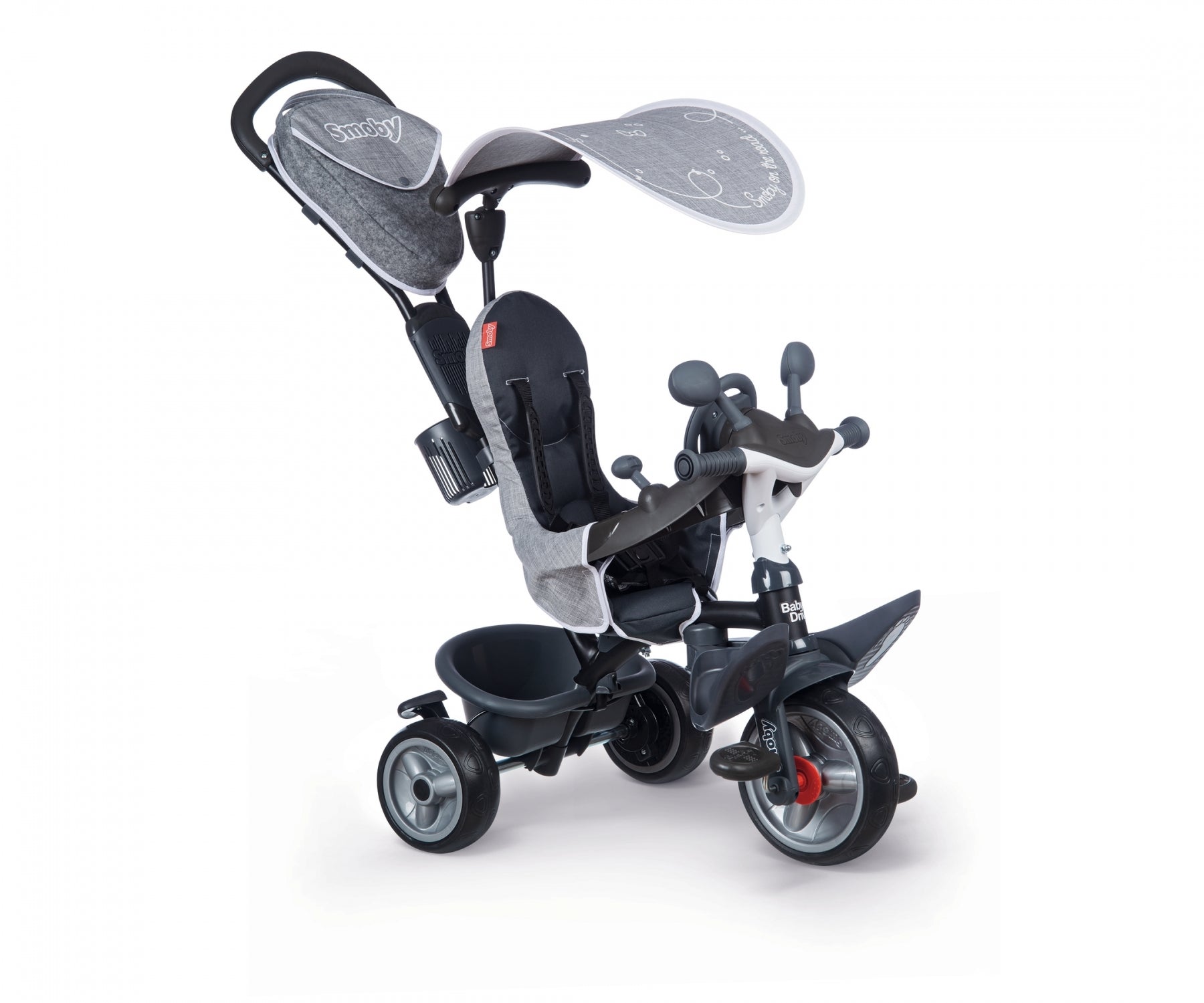 Tricycle Baby Driver Plus - Grey