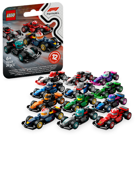 Lego 71049 F1 Collectible Race Cars
