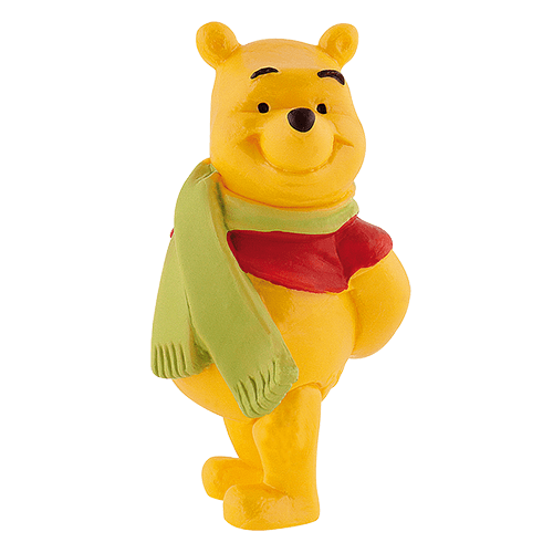 Bullyland - Winnie the Pooh Figure with Scarf