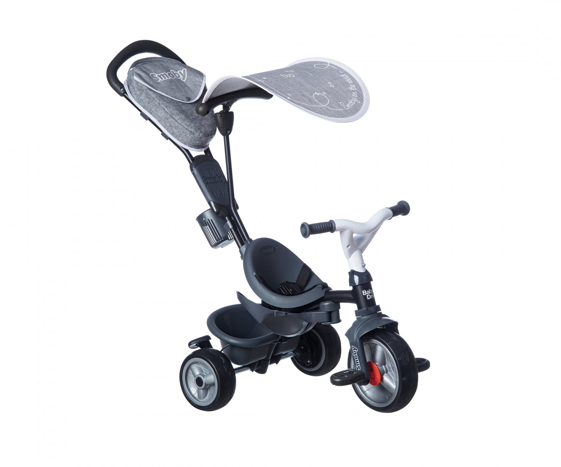 Tricycle Baby Driver Plus - Grey