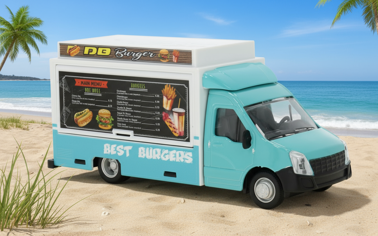 Bburago Mobile Food Truck