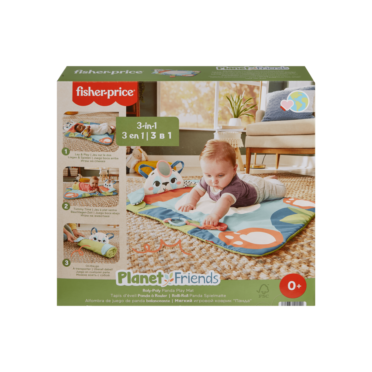 Fisher Price Roly Poly Panda Play Mat