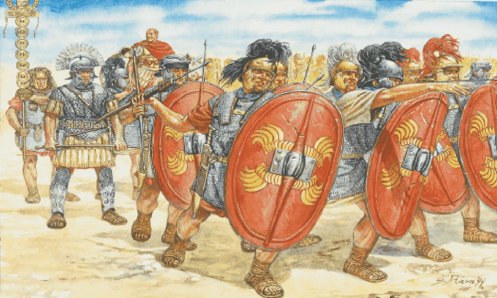 Italeri Roman Infantry 1st-2nd Century BC 1:72 Scale Model figures