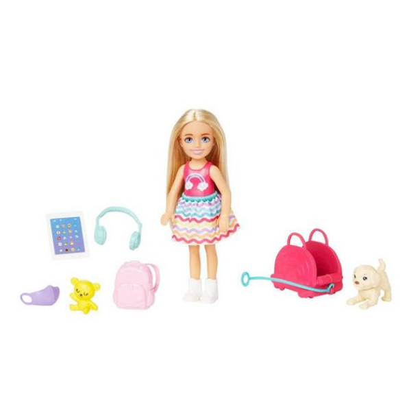 Barbie Chelsea Travel Doll with Accessories