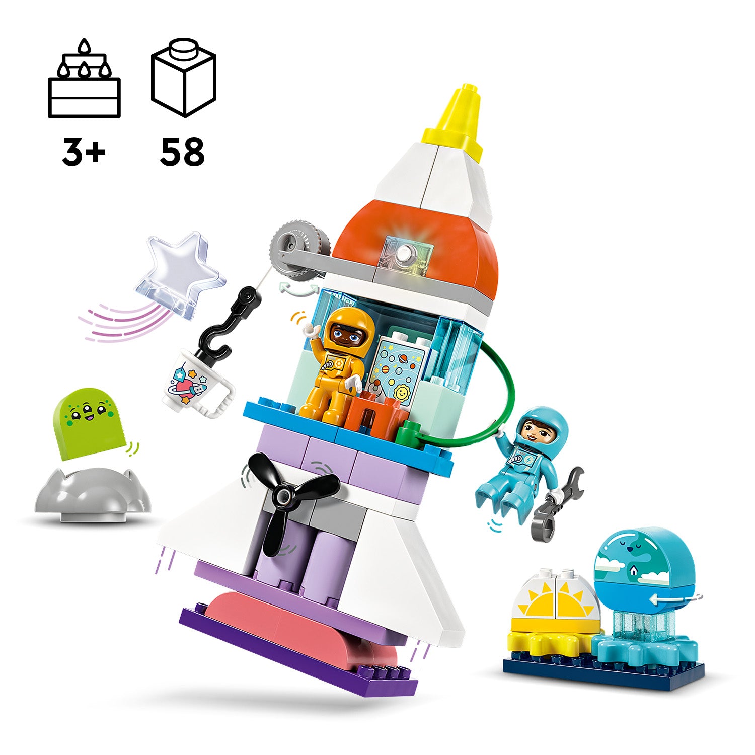 Lego 10422 3in1 Space Shuttle Adventure
