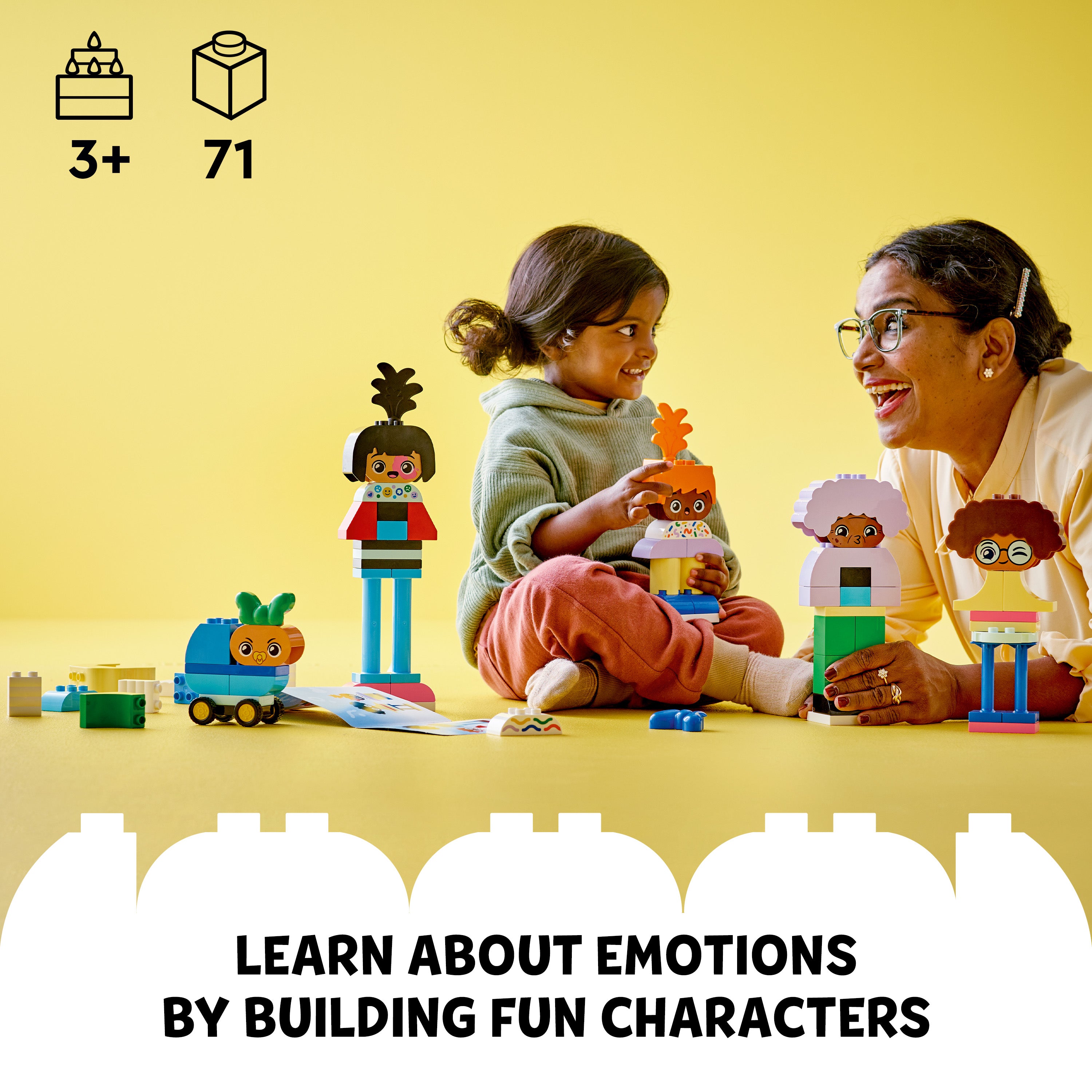 Lego 10423 Buildable People with Big Emotions