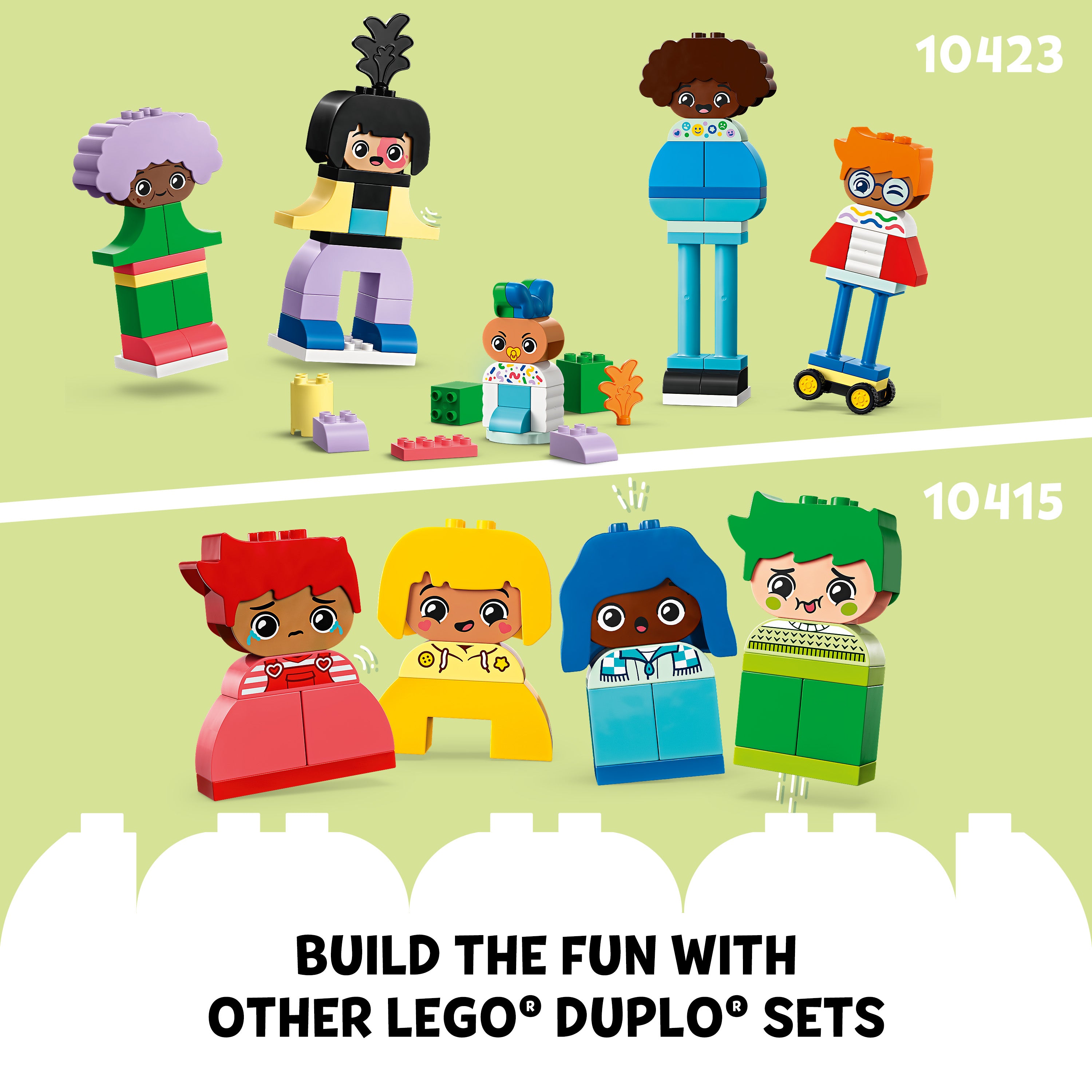 Lego 10423 Buildable People with Big Emotions