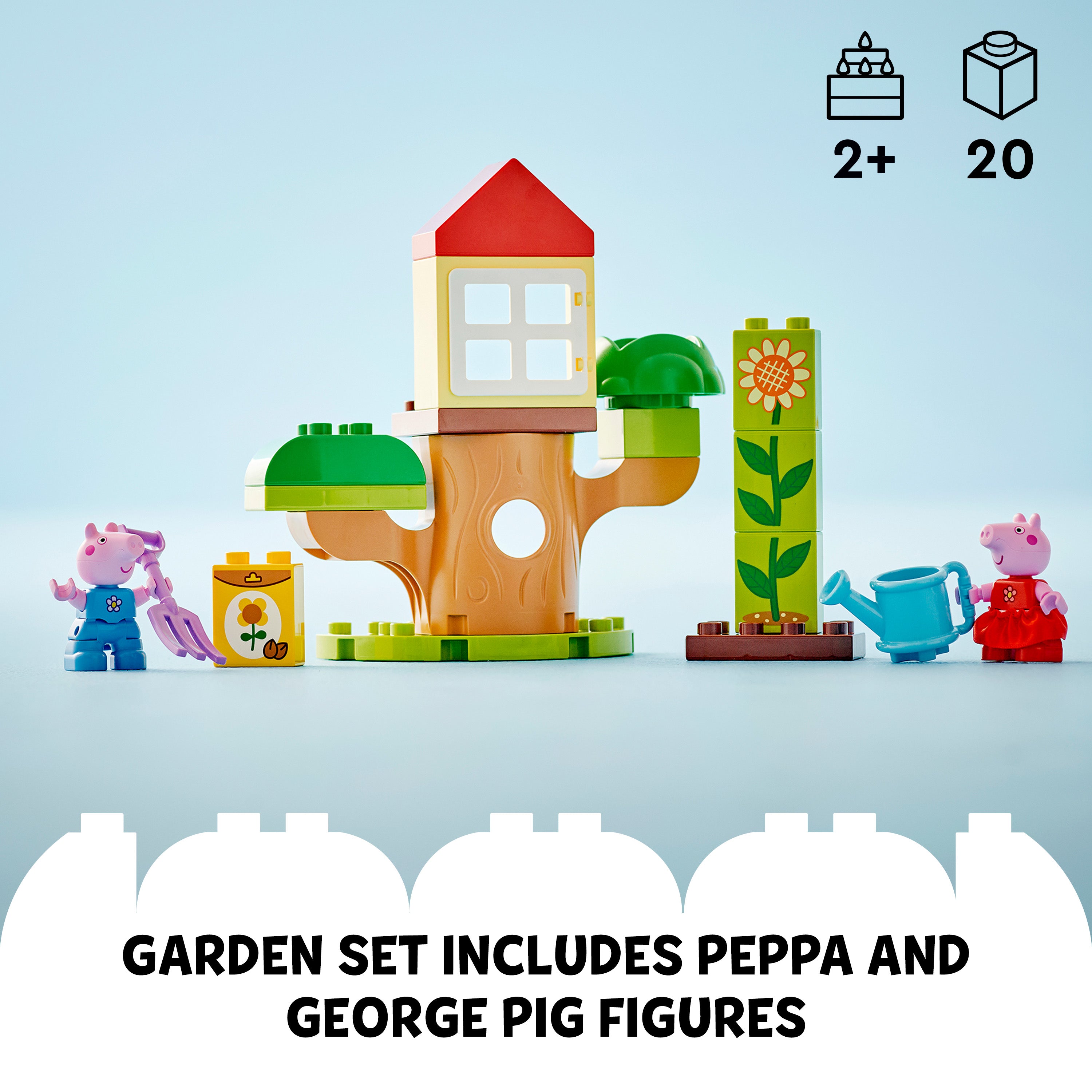 Lego 10431 Peppa Pig Garden and Tree House