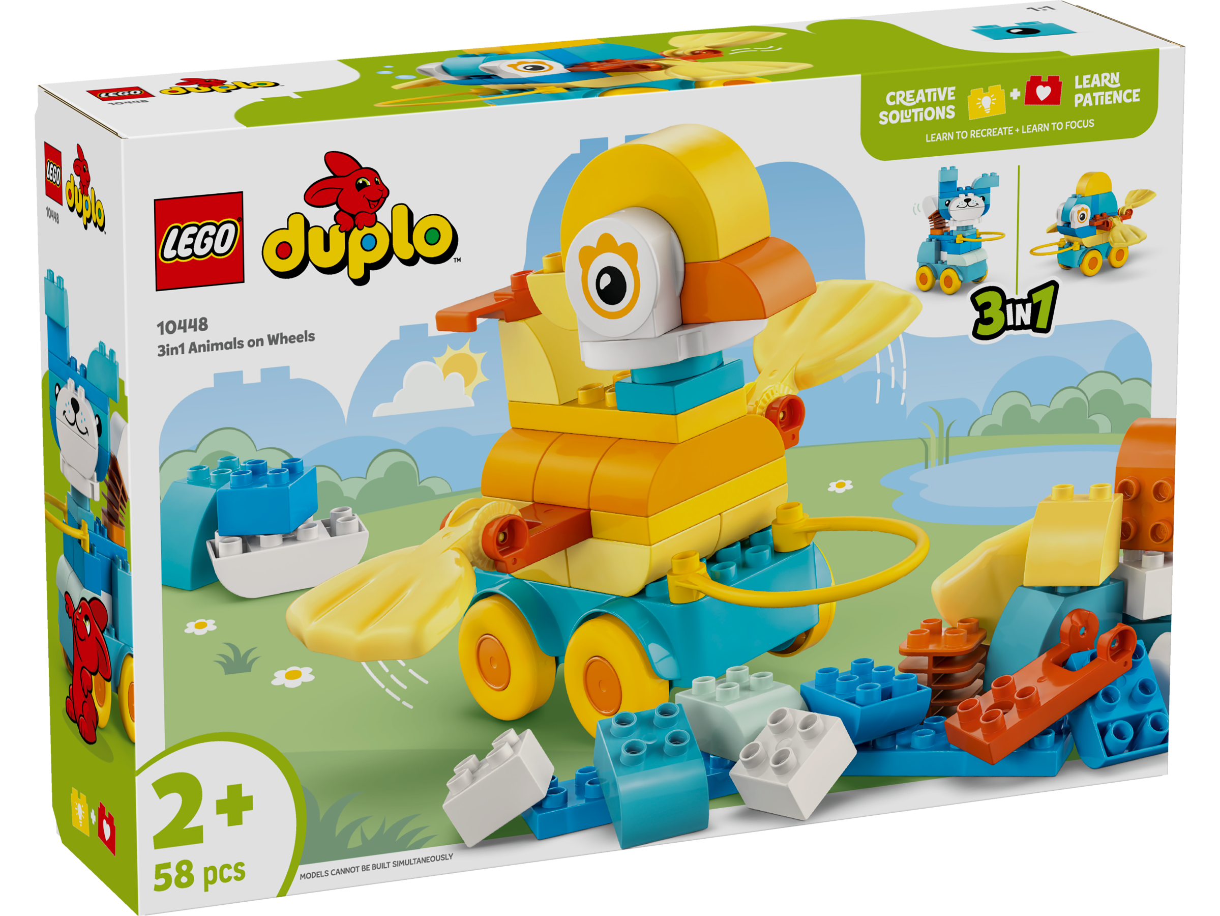 Lego 10448 3in1 Animals on Wheels