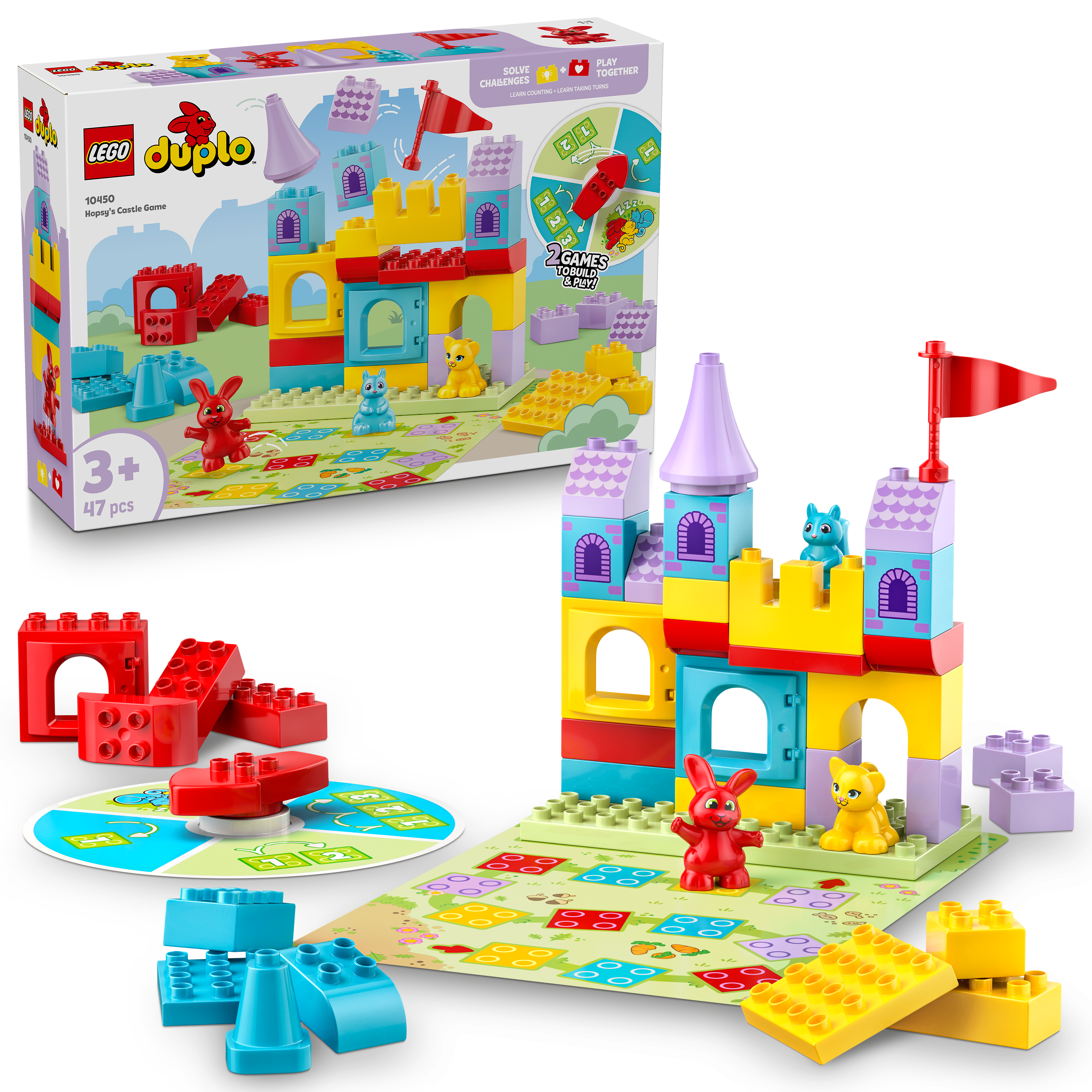 Lego 10450 Hopsys Castle Game