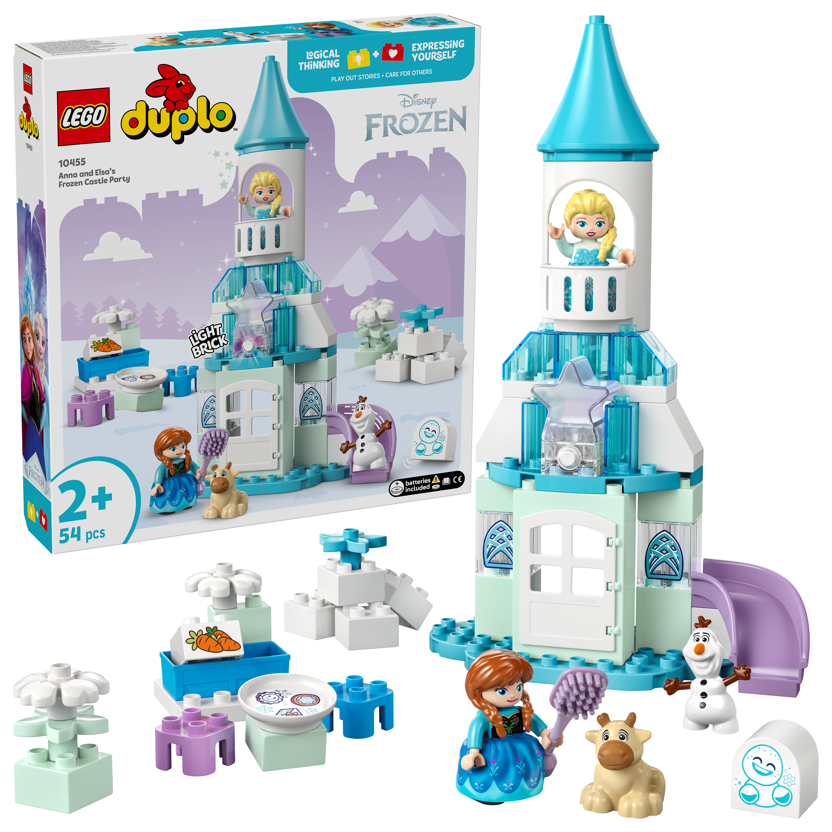Lego 10455 Anna and Elsas Frozen Castle Party