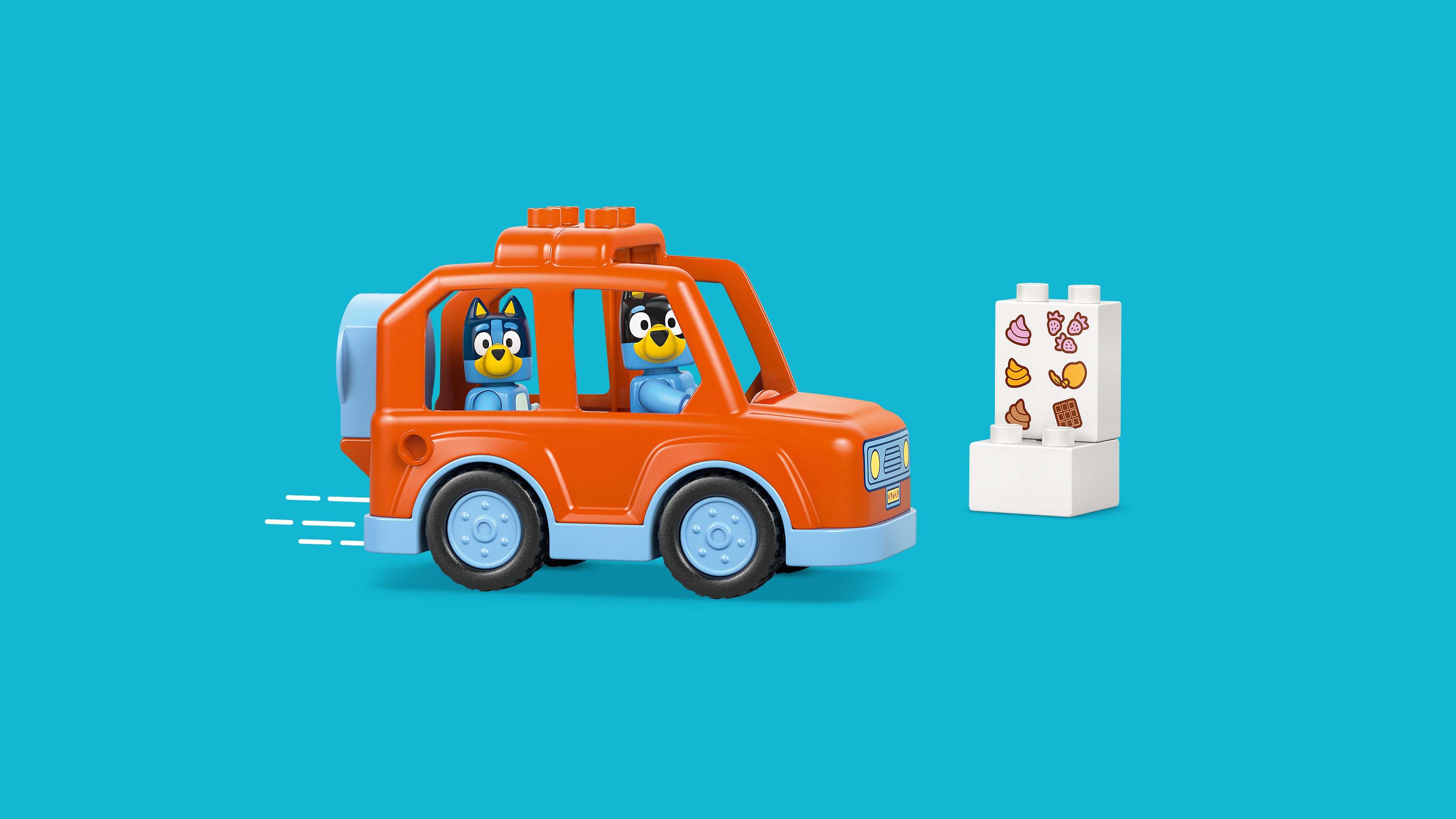 Lego 10458 Ice Cream Trip with Bluey