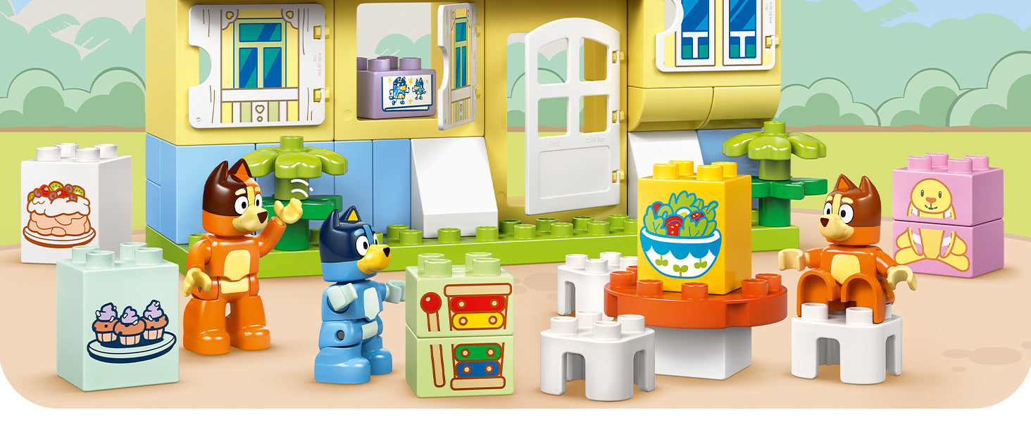 Lego 10459 Blueys Family House with