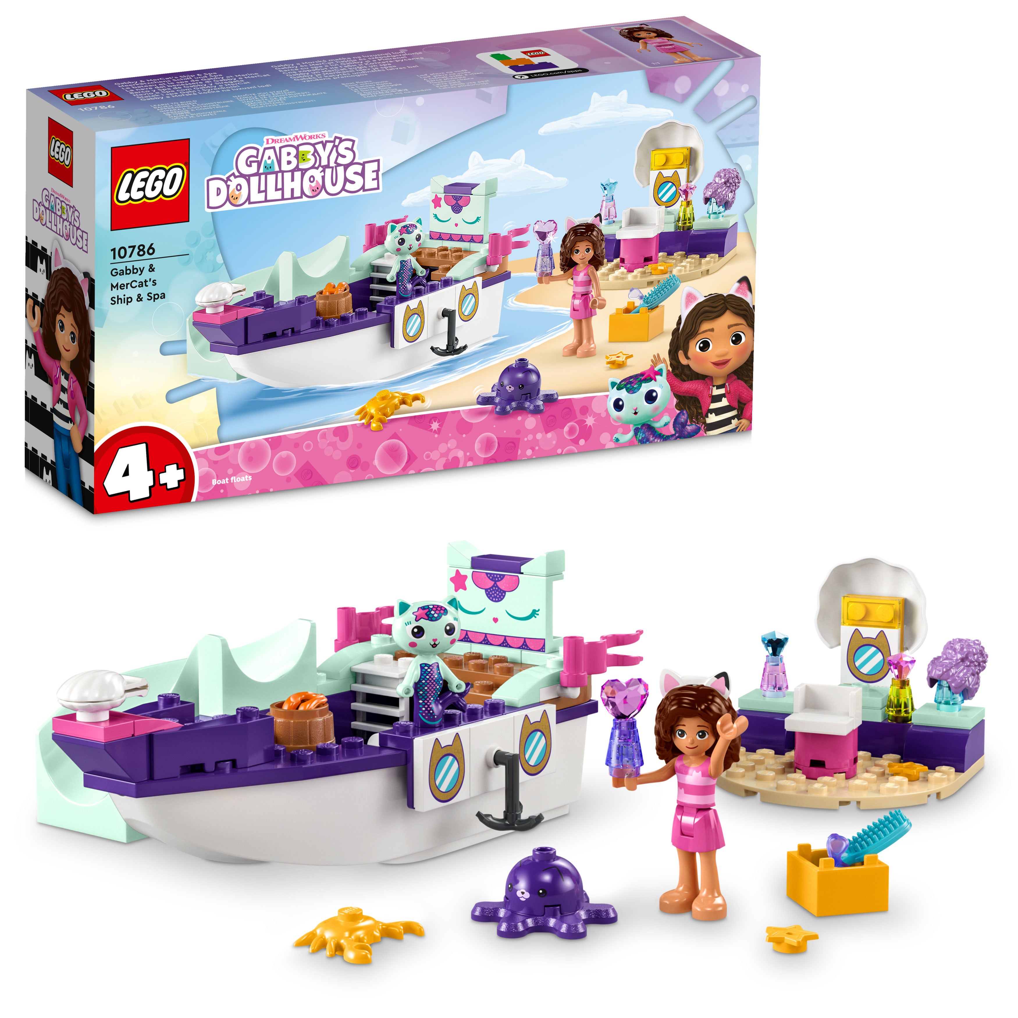 Lego 10786 Gabby & MerCats Ship