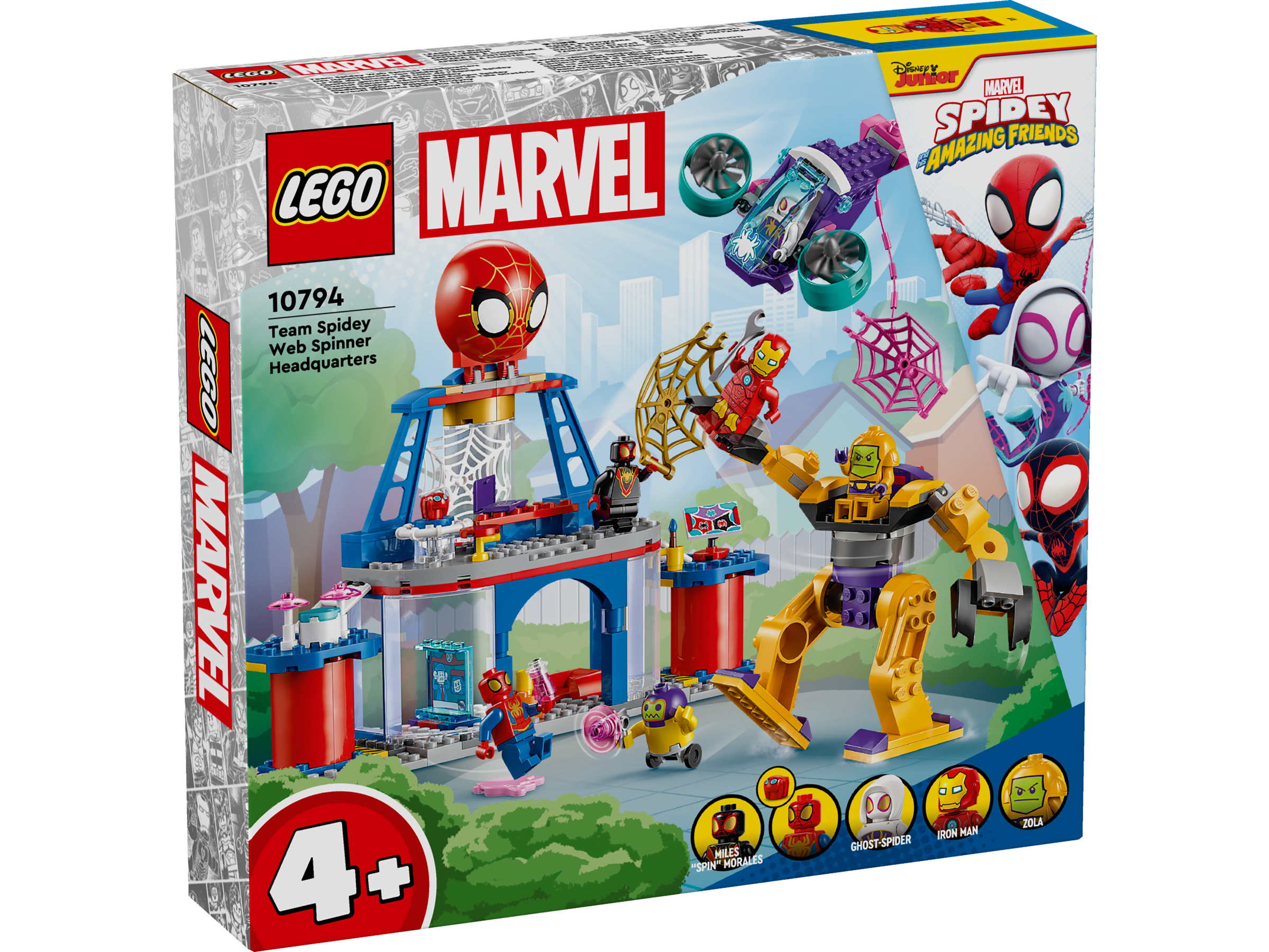 Lego 10794 Team Spidey Web Spinner