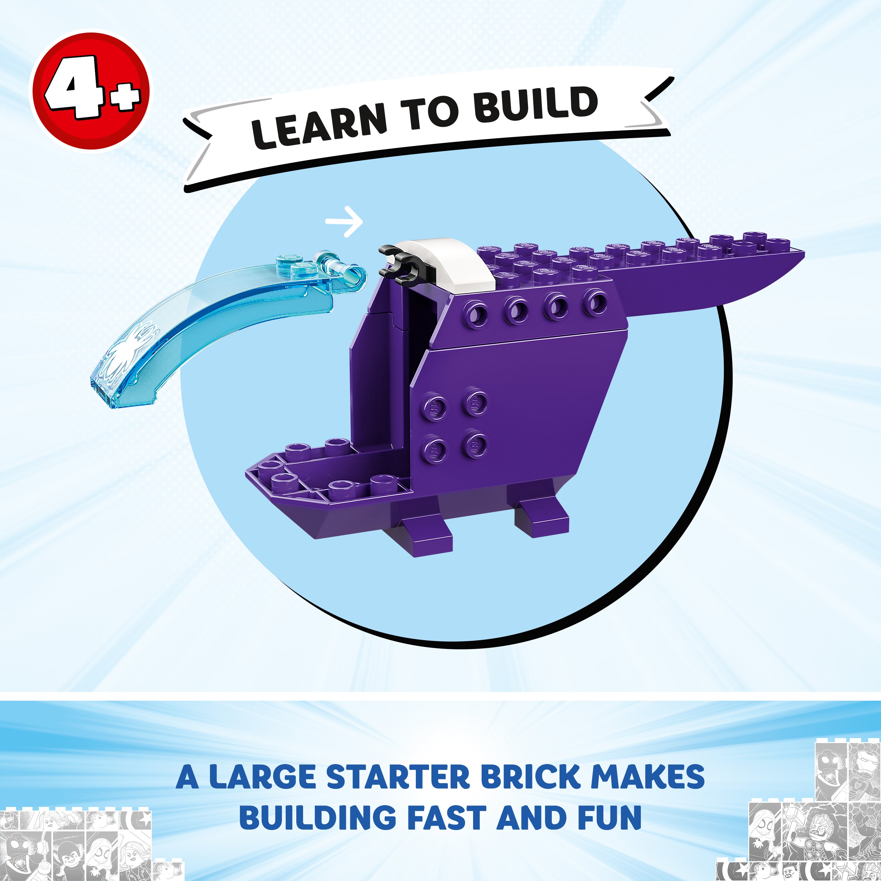 Lego 10794 Team Spidey Web Spinner