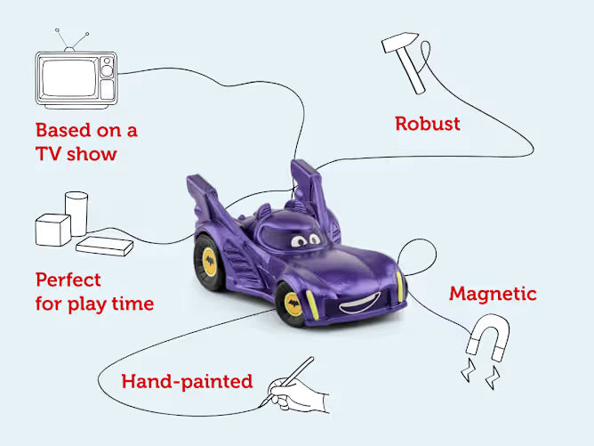 Tonies Audio Character - DC Batwheels