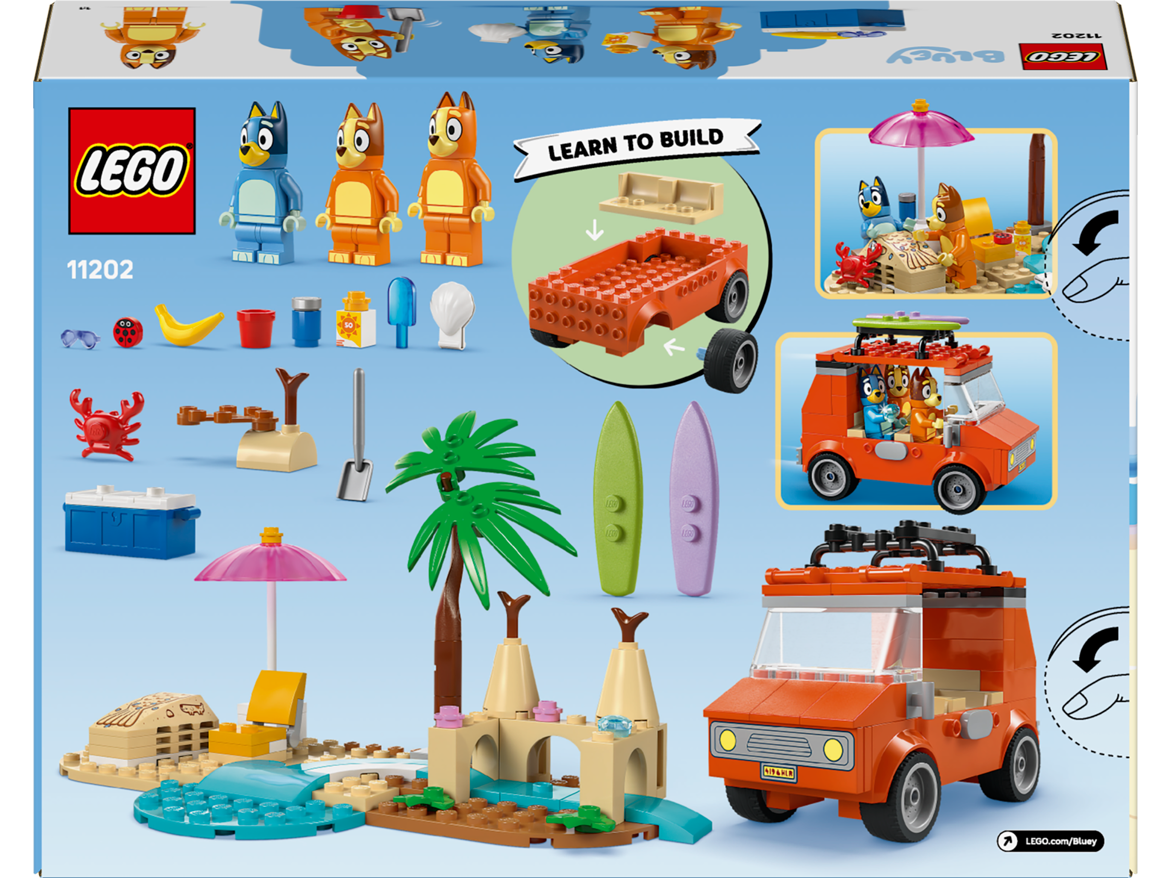 Lego 11202 Blueys Beach & Family Car
