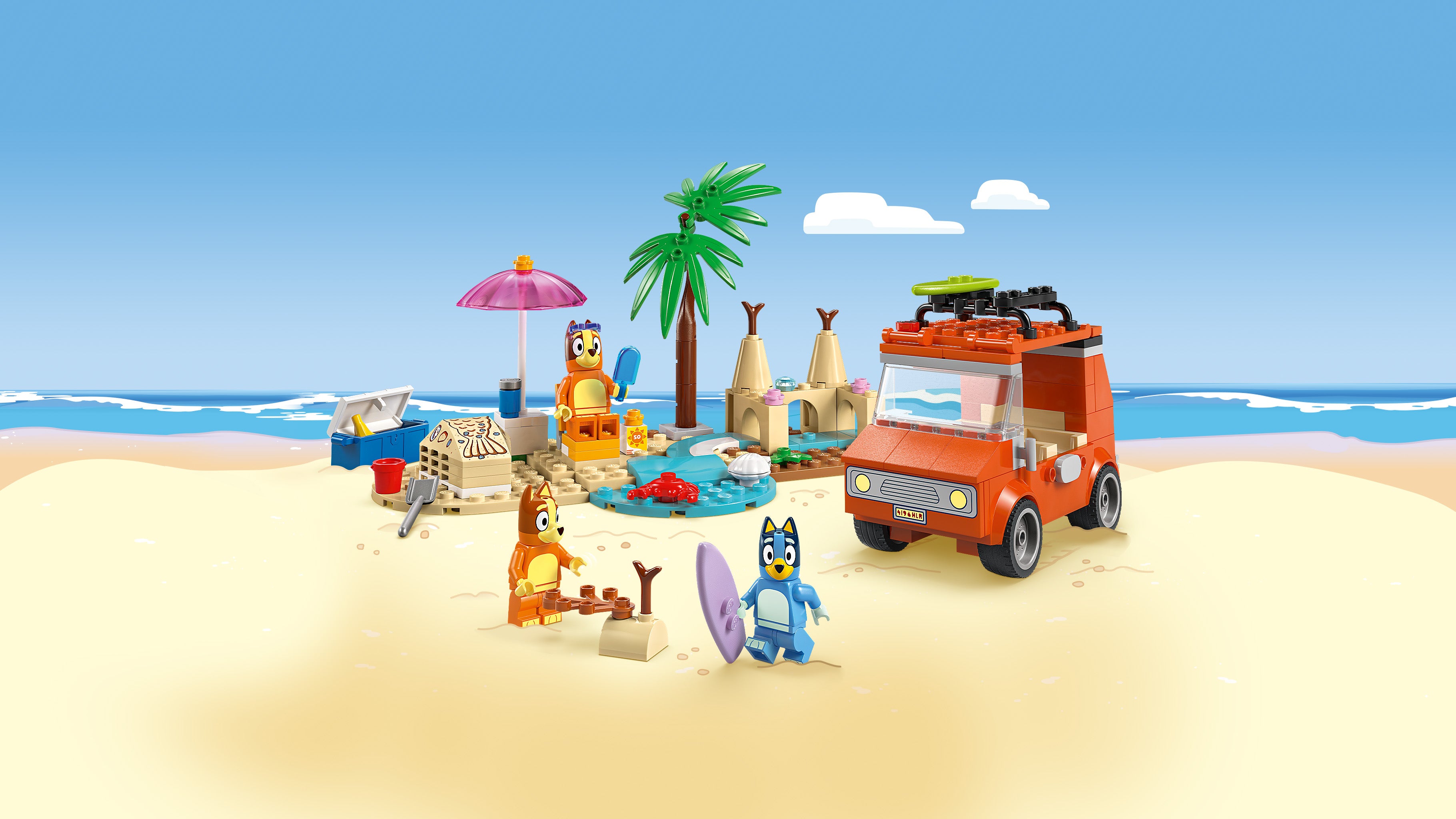 Lego 11202 Blueys Beach & Family Car