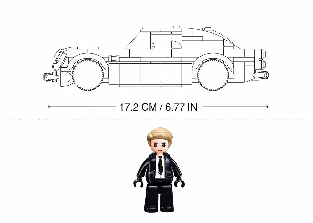 Sluban Model Bricks Sports Car