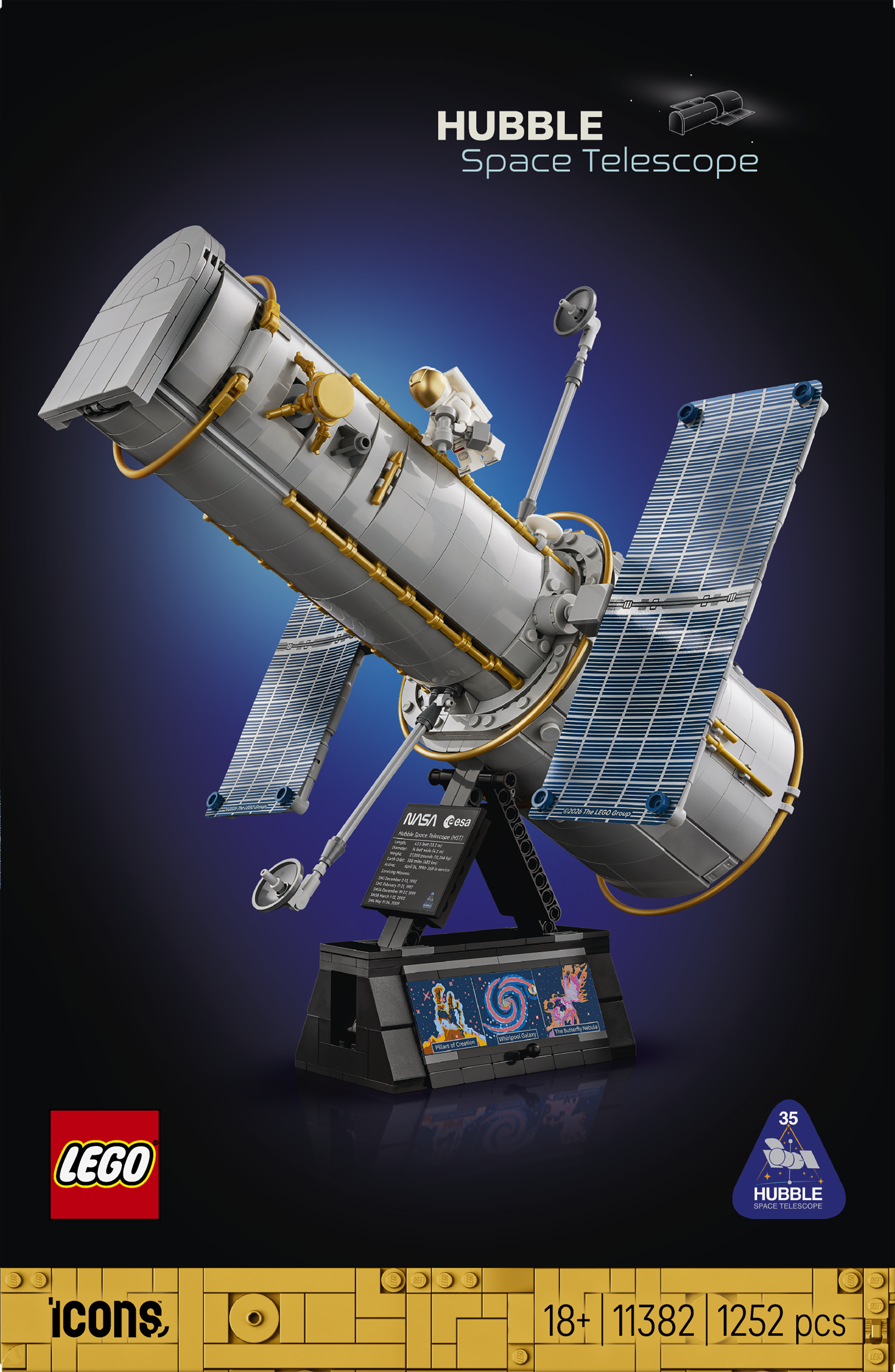 Lego 11382 Hubble Space Telescope