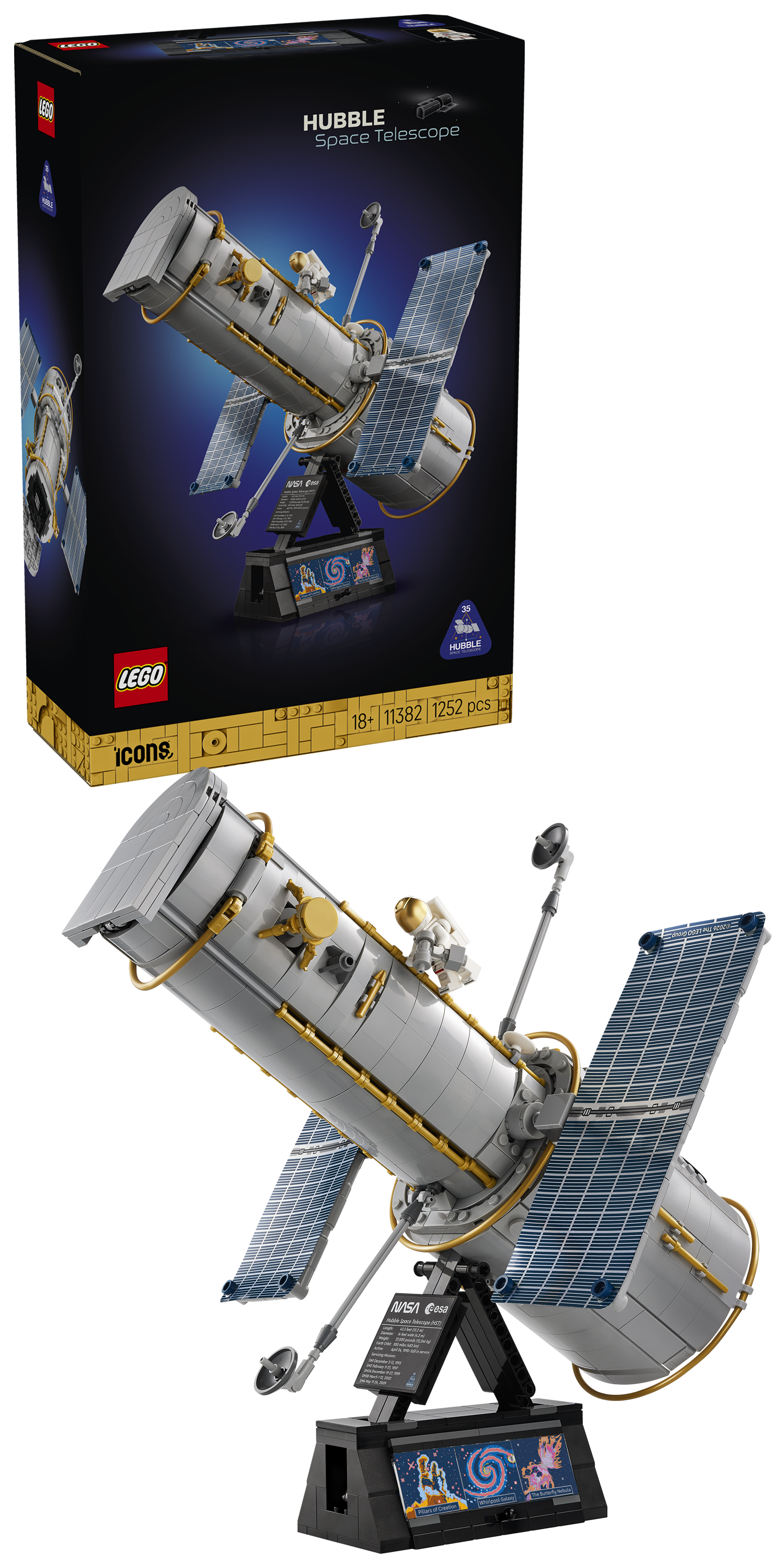 Lego 11382 Hubble Space Telescope
