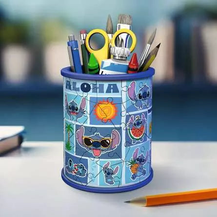Ravensburger Disney Stitch 3D Pencil Holder 54 Piece Jigsaw Puzzle