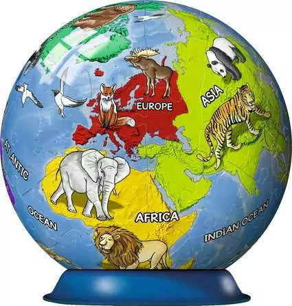 Ravensburger Children's Globe 3D 72 Piece Jigsaw