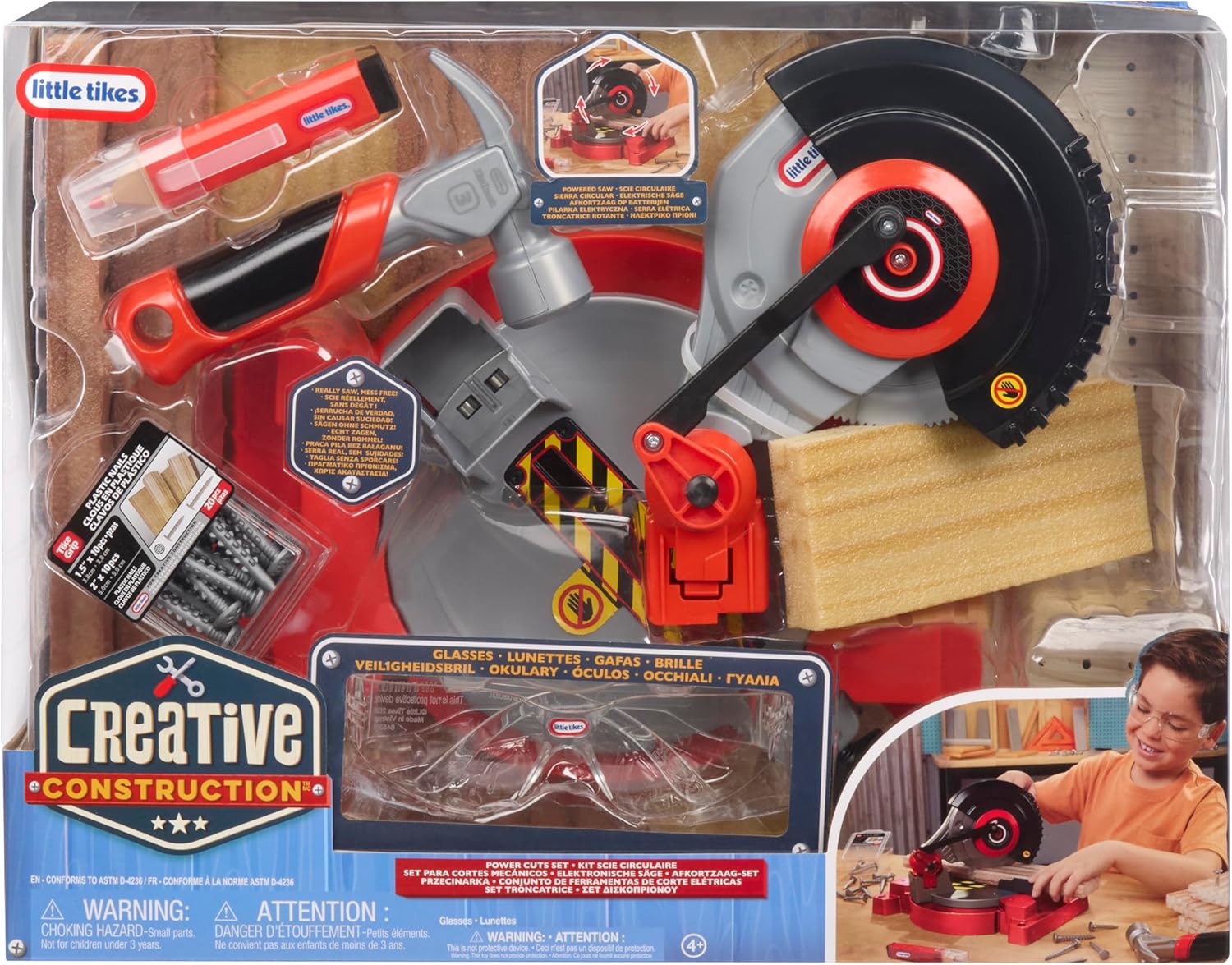 Little Tikes Creative Construction Power Cuts Set