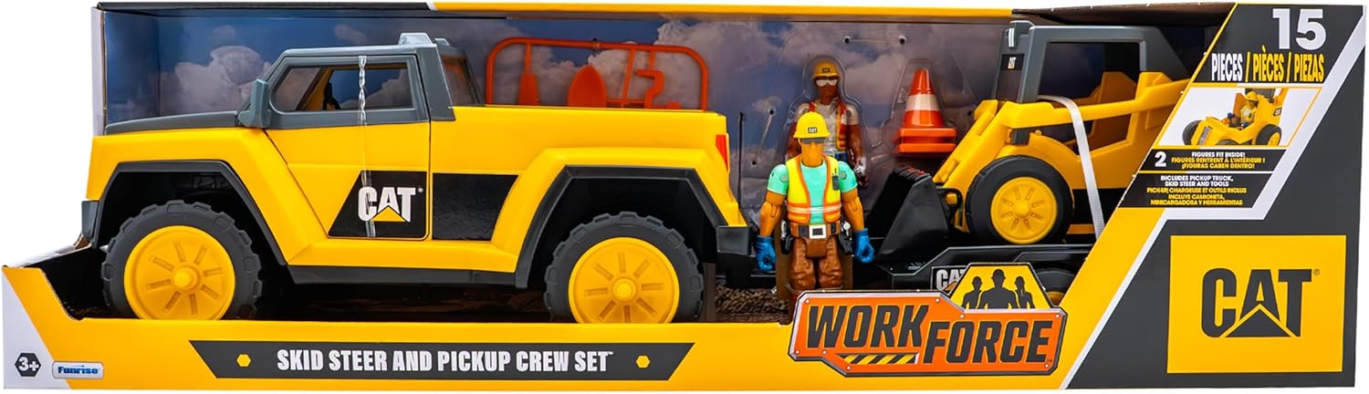 CAT Work Force Skid Steer & Pickup Crew Set
