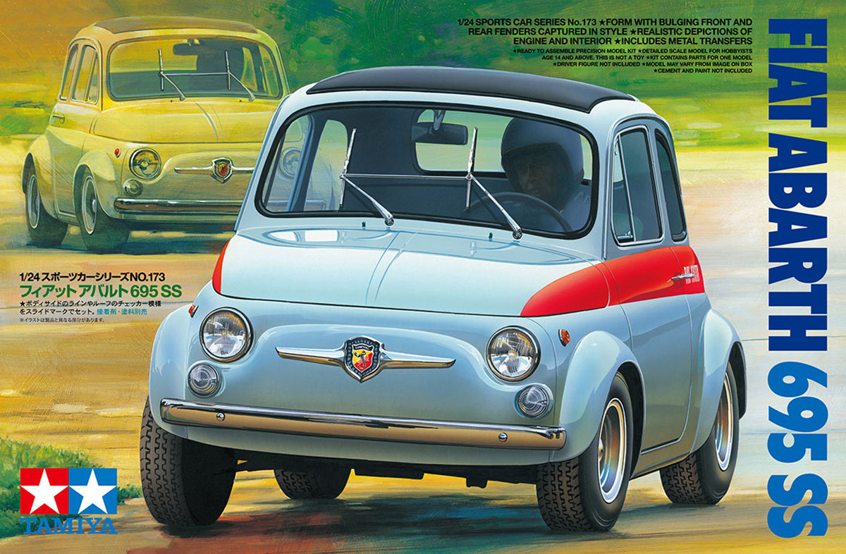 Tamiya Fiat Arbarth 695 SS 1:24 Scale Kit