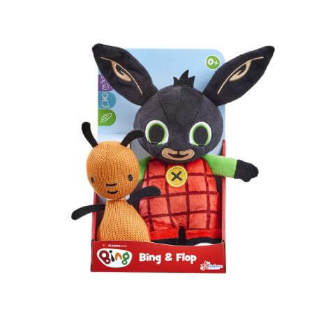 Bing: Twin Pack Plush Bing & Flop