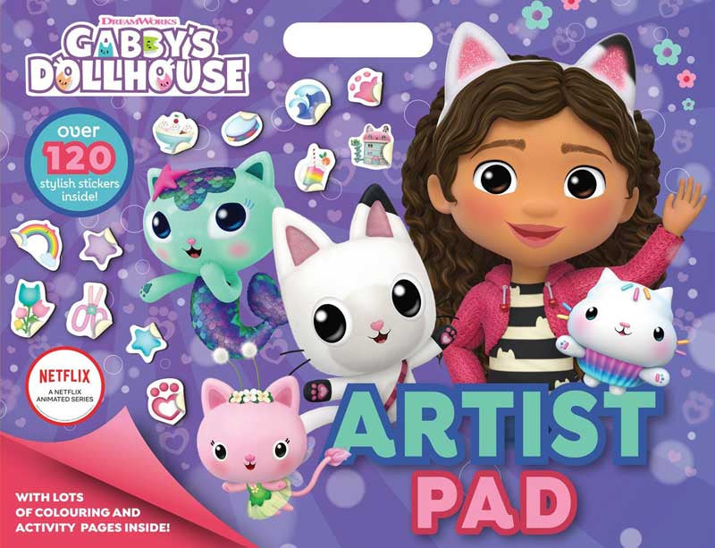 Gabbys Dollhouse Artist Pad