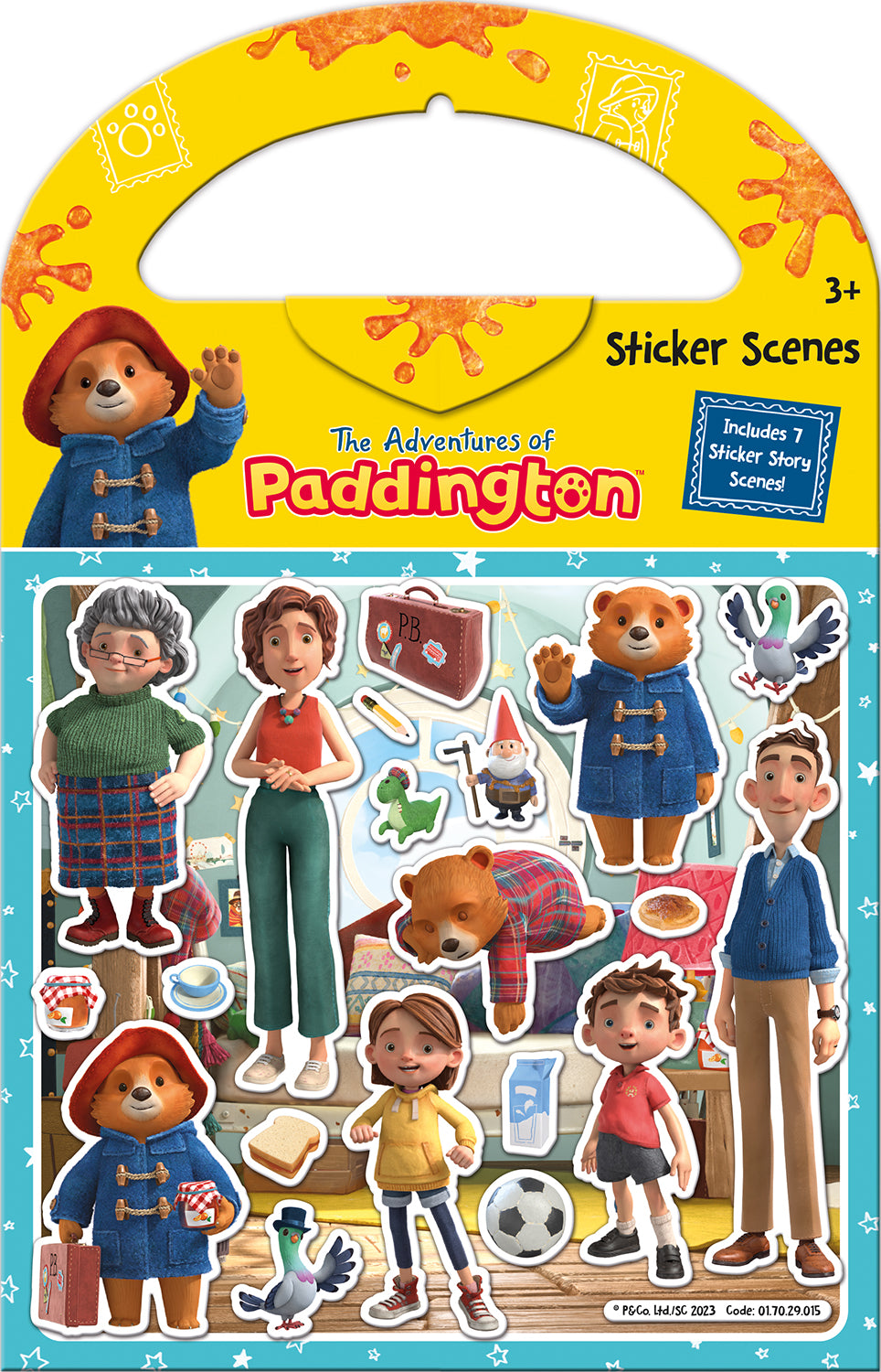 Paddington Bear Sticker Scene Set