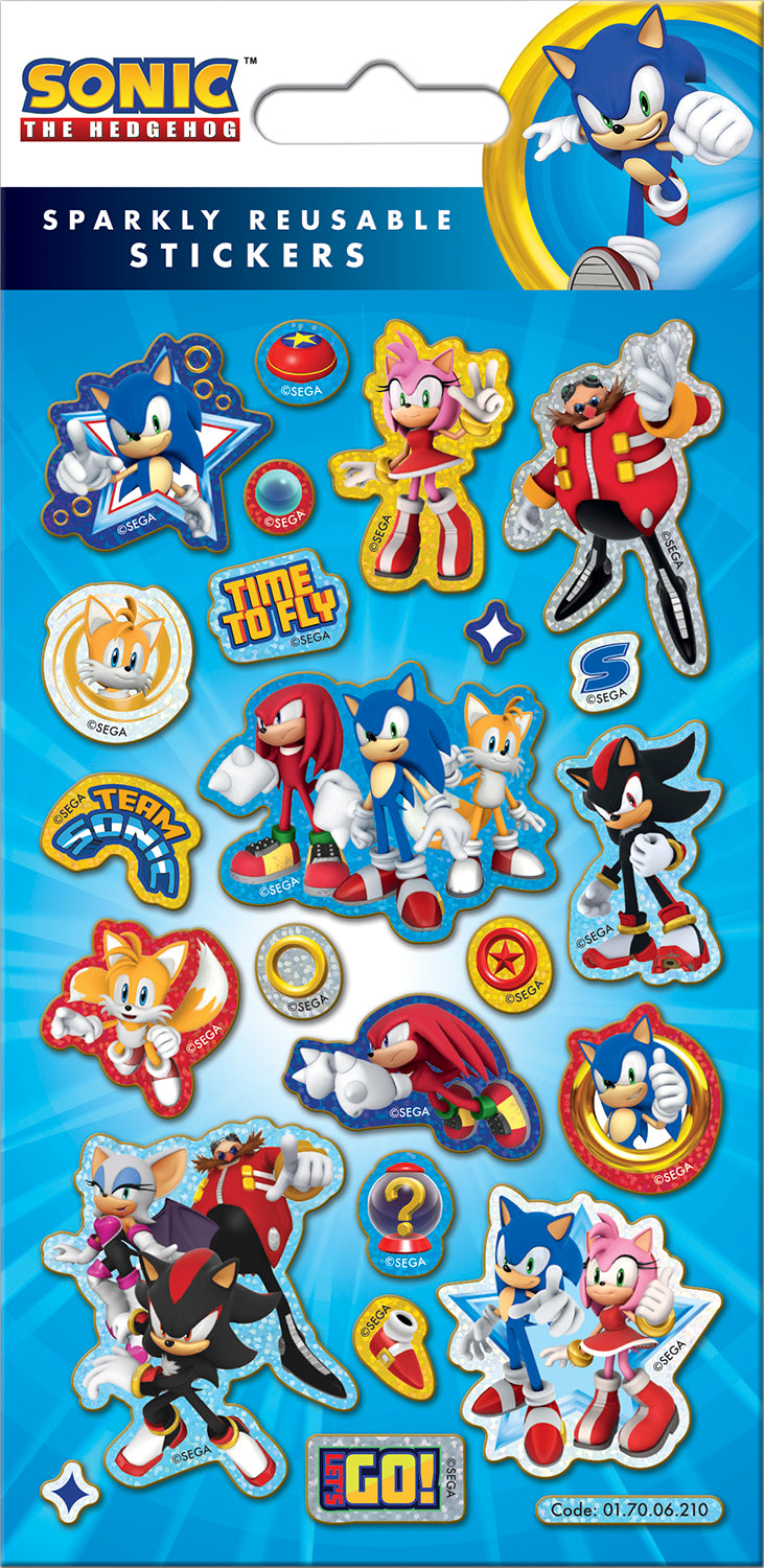 Sonic the Hedgehog Foil Stickers