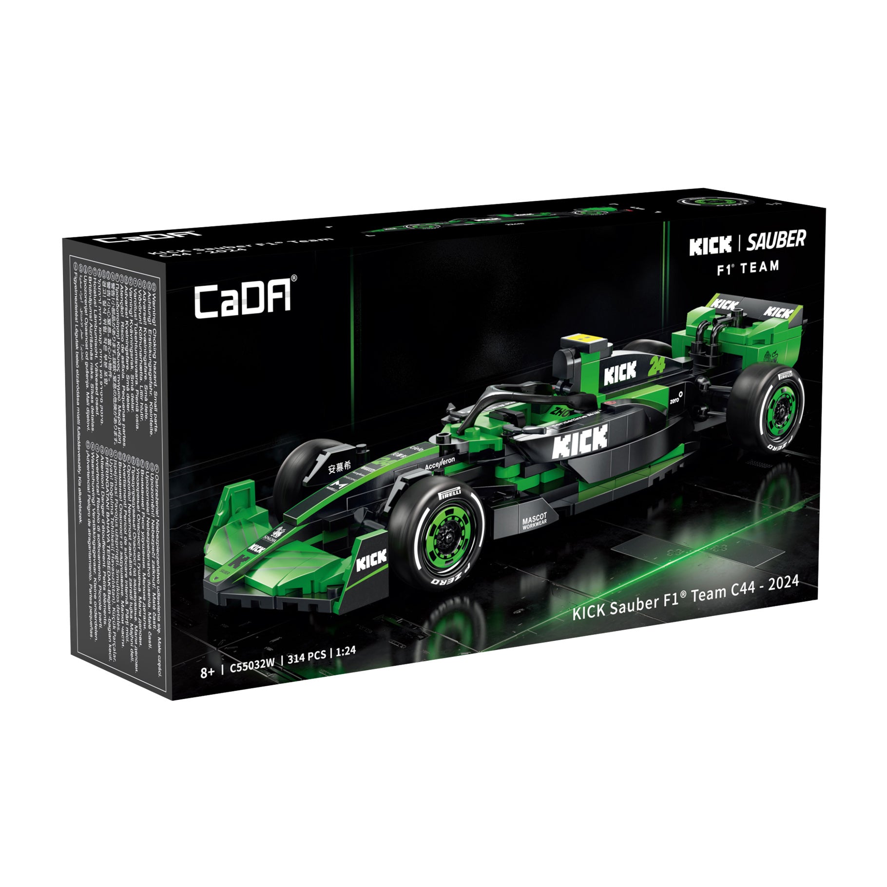 Cada KICK Sauber F1 Team 2024 Construction Set
