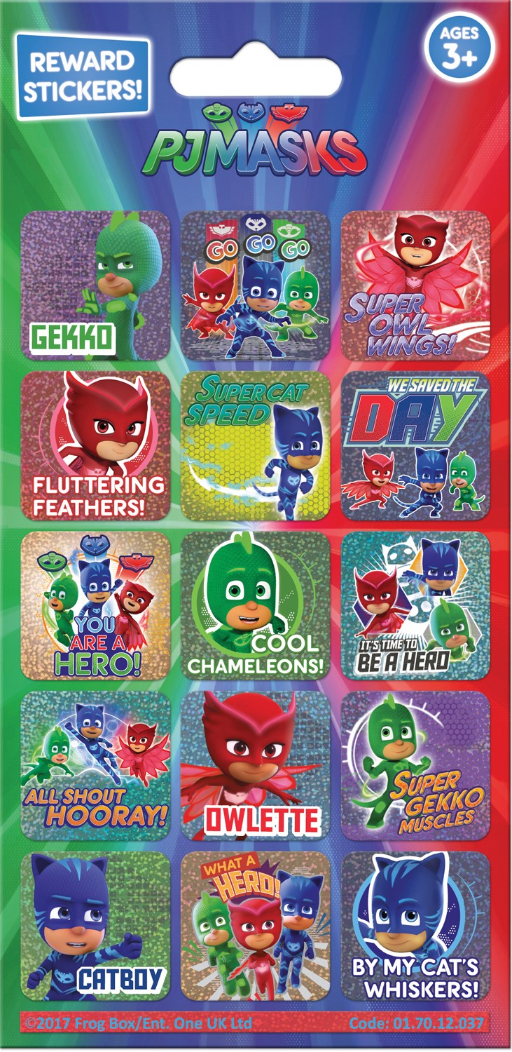 PJ Masks Reward Stickers