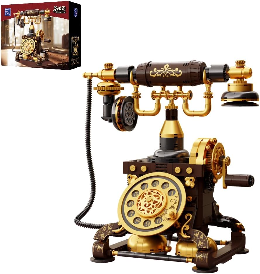 Pantasy Retro Collection: Retro Telephone Construction Brick Set