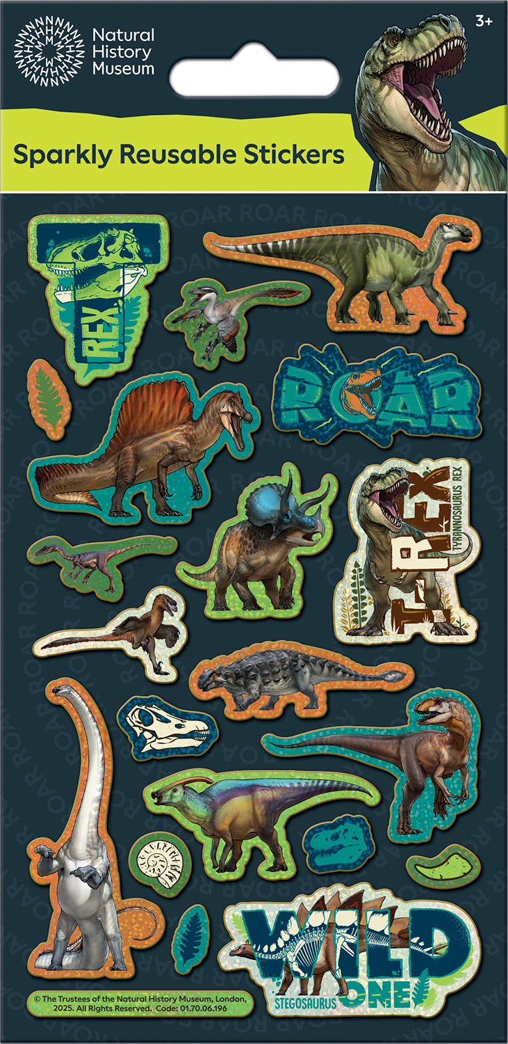 Natural History Museum: Dino Foil Stickers