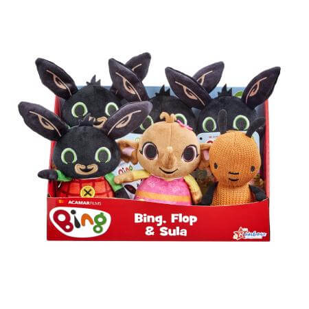 Bing: Bing Flop & Sula Cuddle Bean Soft toys