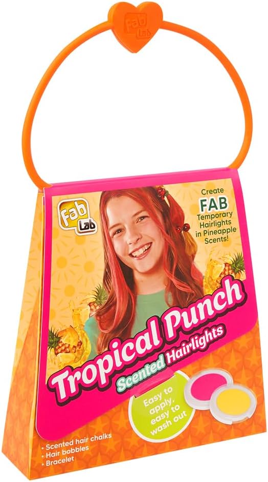 FabLab Fruiti Tuttis Tropical Punch Scented Hairli