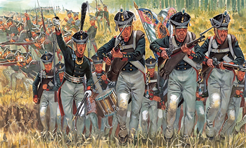 Italeri Russian Infantry Napoleonic Wars 1:72 Scale Model Figures
