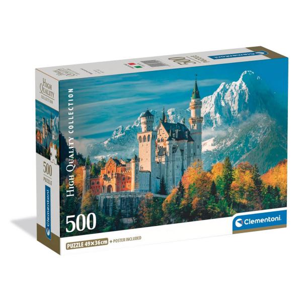 Clemintomi Neuschwanstein Castle 500 Piece Jigsaw