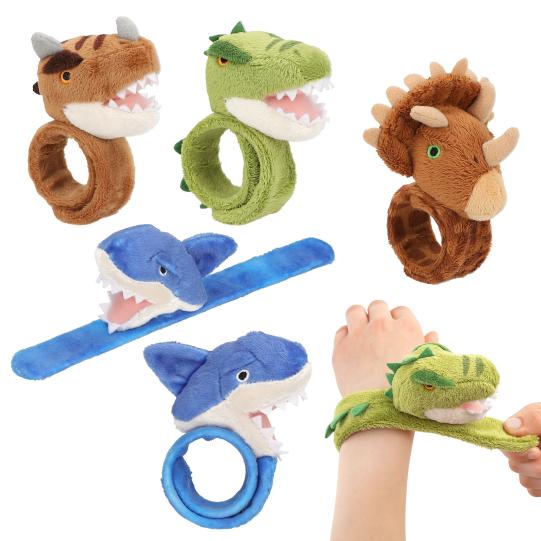 Dino World Slap Bracelet - Plush