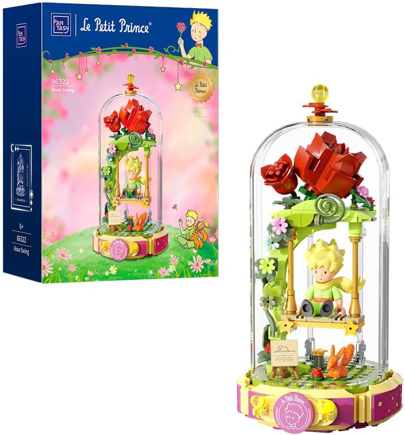 Le Petit Prince Rose Swing Construction Set