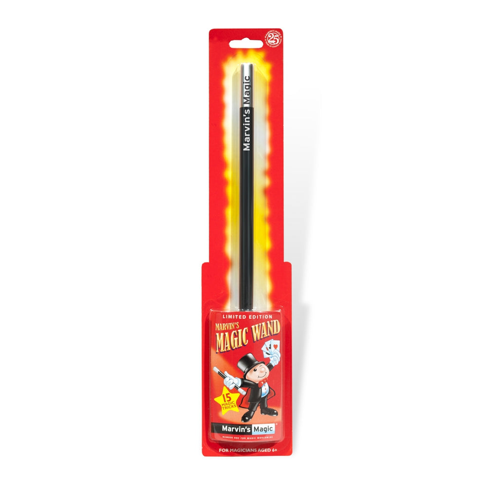 Marvins Magic Black & Silver Wand